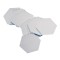 Set Oglinzi Design Hexagon - Oglinzi Decorative Acrilice Cristal - Diamant - MyStyle Luxury Home - Diagonala 18 cm - Set 10 buc