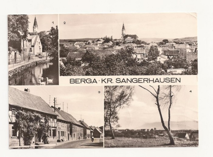 SG7 - Carte Postala - Germania, Berga-Kr. Sangerhausen, Circulata 1981