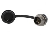 Soclu ST12 tată IP67 5A 180V Lipire