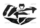 Set plastice KTM EXC 125 150 250 300, EXC-F 250 350 450 500 20- 22 UFO Black