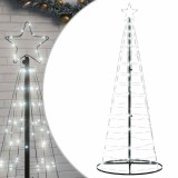 Cumpara ieftin Pom de Craciun LED 200 LED-uri Alb Rece 182 cm