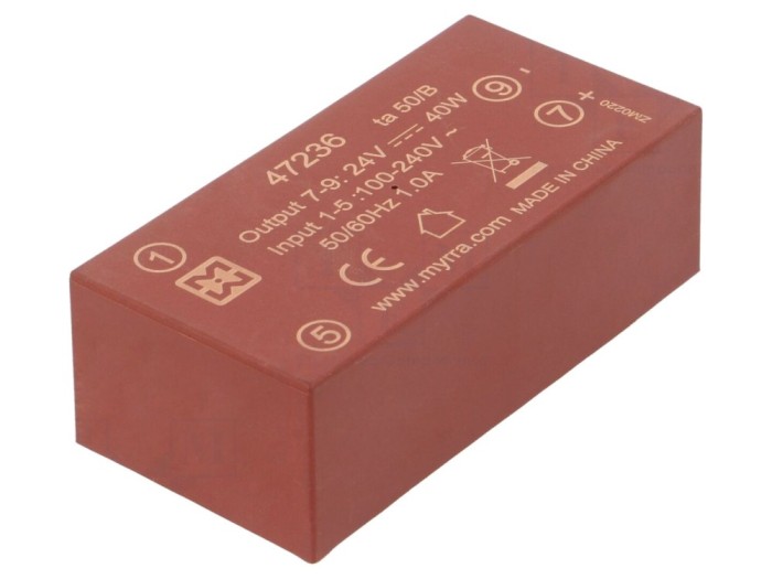 Convertor AC/DC 40W 24VDC