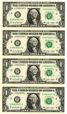 Coala Bancnote - USD - Statele Unite ale Americii 1 Dolar $ - 2009 foto