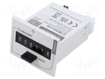 Contor electromecanic CROUZET 999999 indicator mecanic impulsuri foto