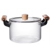 Cratita sticla borosilicata cu capac 62 20x11cm 2.5L DNC61606 CNN44405 TCL