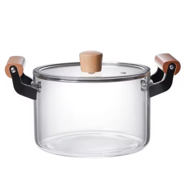 Cratita sticla borosilicata cu capac 62 20x11cm 2.5L DNC61606 CNN44405 TCL