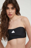 Adidas sutien de baie culoarea negru, cupă moale IT8583