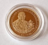 Vizita apostolica a Sanctitatii Sale PAPA FRANCISC in Romania - Moneda Proof 50 Bani 2019
