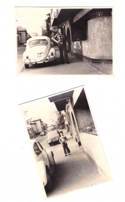 Lot 2 poze cu automobil numar de Bucuresti foto