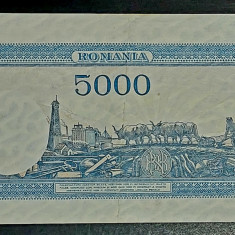 Bancnota 5000 lei 20 decembrie 1945 VF