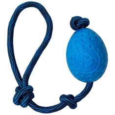 Jucarie pentru caini Kiwi Walker EGG MAXI albastru foto