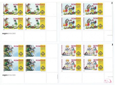 Romania, LP 1686/2005, Cercetasii Romaniei, bloc 4, MNH foto