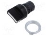 Comutator rotativ 22mm EAO Poz.i stab 4 negru fără IP65 46