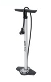 Pompa din otel, cu manometru, lungime 66cm, culoare alb, valva AV,DV,FV Cod:588080765RM