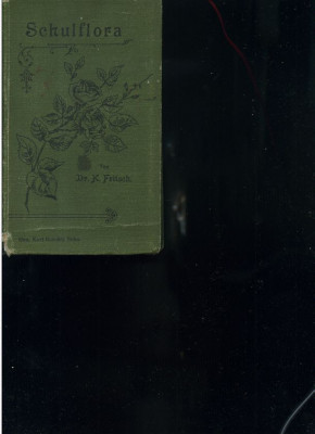 Dr. K. Fritsch Schulflora fur die &amp;ouml;sterreiehisehen Sudeten- und Alpenl&amp;auml;nde 1900 foto