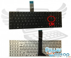 Tastatura Laptop Asus X550LA layout UK fara rama enter mare foto
