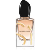 Armani S&igrave; Eau de Parfum reincarcabil pentru femei 50 ml