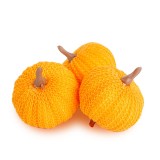 Cumpara ieftin Set 3 dovlecei decorativi de toamna cu clips &ndash; 6 cm &ndash; portocaliu Best CarHome