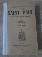 LE CHRISTIANISME EN L&#039;AN 51. SAINT PAUL-ALTA-229254