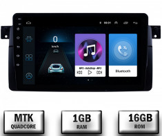 Navigatie BMW E46, Android 9.1, QUADCORE MTK 1GB RAM + 16 ROM, 9 Inch -AD-BGPBMWE469L foto