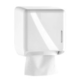 Dispenser manual din plastic pentru hartie igienica pliata bulk, 250 coli