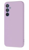 Husa din silicon X-Level compatibila cu Samsung Galaxy A14 5G, silk touch, interior din catifea, Mov