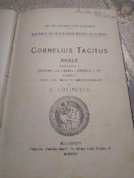 C. Corneliu Tacitus E. LOVINESCU foto