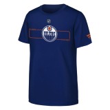 Edmonton Oilers tricou de copii NHL Authentic Pro Rink Short Sleeve Cotton - 170&ndash;176 cm (14&ndash;16 ani)