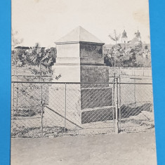 Carte Postala veche anii 1930 - BLAJ - monumentul Piatra Libertatii