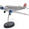 Macheta avion Junkers JU52/3m Elvetia 1939 WWII - Schuco 1/72 WW2