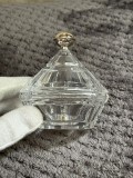 BOMBONIERA CRISTAL + ARGINT 800 - Cu capac - Antonio Imperatore !