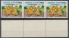 Romania 1986 Walt Disney eroare Purcelusu in loc de Purcelusul streif de 3 MNH, Copii, Nestampilat