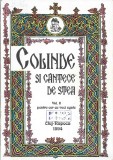 C9020N Colinde și c&acirc;ntece de stea pentru cor cu voci egale, volumul I, culegere și transcrierea notelor Ioan Simionescu, 1994, Cluj-Napoca