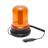 Girofar LED auto 12-24V cu 3 functii, talpa magnetica si protectie IP65