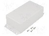 Carcasa ABS, 66mmx121mmx40mm, IP54, HAMMOND - 1591XXCFLGY