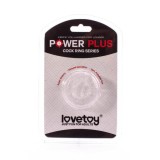 Inel Penis Power Plus Cockring 5, Transparent