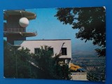 CPIB 23275 CARTE POSTALA - BRASOV. RESTAURANTUL &quot;PANORAMIC&quot; DE PE TAMPA, CIRCULATA, 1984, STAMPILE, TIMBRU