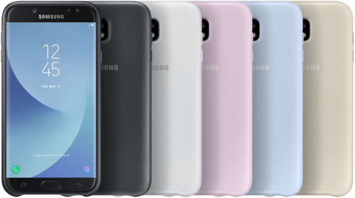 Husa Dual Layer Cover Samsung Galaxy J7 2017 J730F J730 + folie + stylus