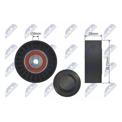 Rola intinzator curea transmisie Audi A4 Allroad B8, A4 B8, A5, A6 Allroad C7, A6 C7, A7, A8 D4, Q5, Q7; Porsche Cayenne, Macan, Panamera; Vw Touareg foto