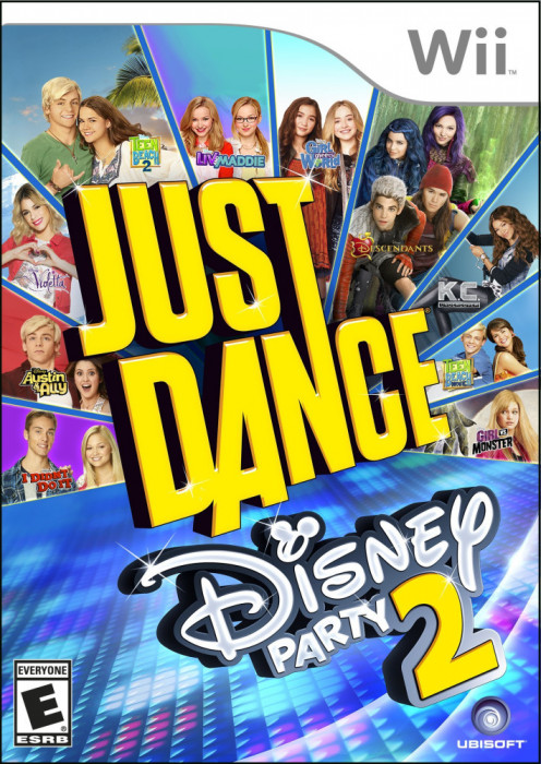 Joc Wii Just Dance Disney Party 2 pentru wii classic/mini/U disc aproape nou