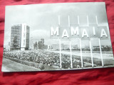 Ilustrata Mamaia crculat 1966 Hotel Parc, Circulata, Fotografie