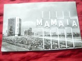 Ilustrata Mamaia crculat 1966 Hotel Parc