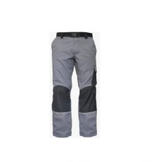 Pantaloni elastici de lucru Gahibre, cu genunchiere, reflectorizanti, Marimea M - OUTLET
