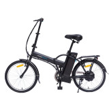 Bicicleta electrica pliabila Skateflash Fly neagra