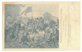 2201 - SIBIU, Romania - old postcard + Vignieta - used - 1916, Circulata, Printata