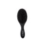 Perie Profesionala Par Natural Mistret ETB, Neagra, Antistatică, Extensii, Coafuri Delicate, 24cm