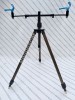 Trepied Suport Feeder cu Buzz Bar reglabil si 2 suporti feeder, 6 posturi