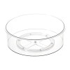 Suport rotativ pentru condimente, flippy, multifunctional, rotund, 360 de grade, pentru bucatarie, plastic, 30.5x30.5x10 cm, transparent