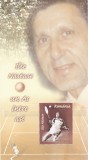 ROMANIA 2004 LP1664 ILIE NASTASE UN AS INTRE ASI COLITA DANTELATA MNH