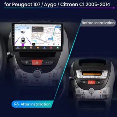Vand Navigatie Toyota Aygo Citroen Peugeot 2004-2014 foto